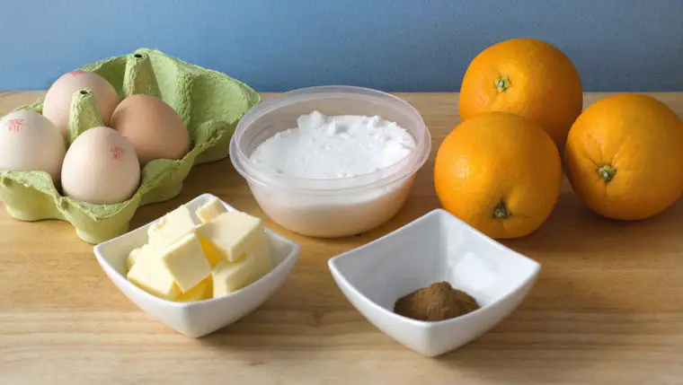 Orange Curd Ingredients List